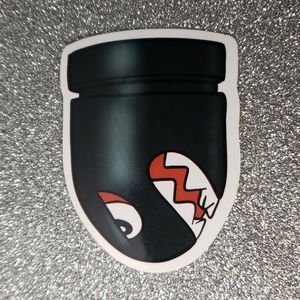 SUPER MARIO WATERPOOF Sticker bullet